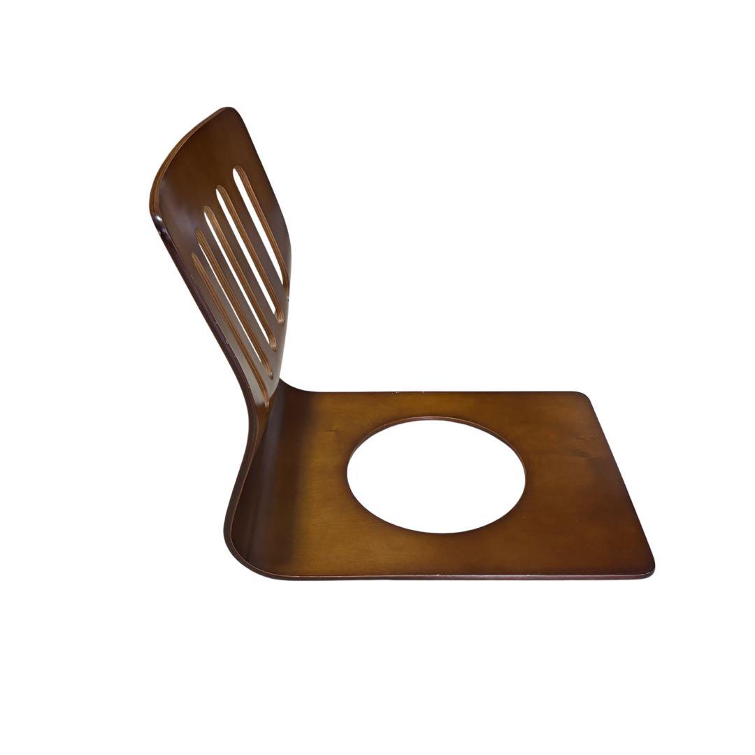 【4脚セット】木製 曲げ木座椅子 和座椅子 座椅子　旅館仕様　和モダン