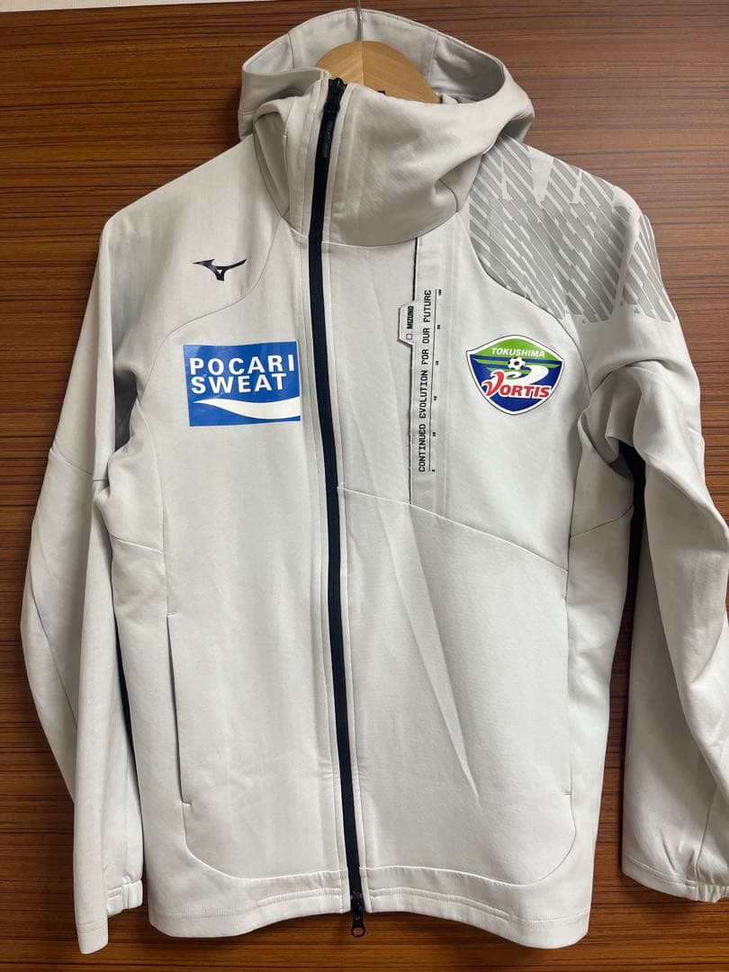 選手支給品 徳島ヴォルティス アンセムジャケット フルジップ Mサイズ