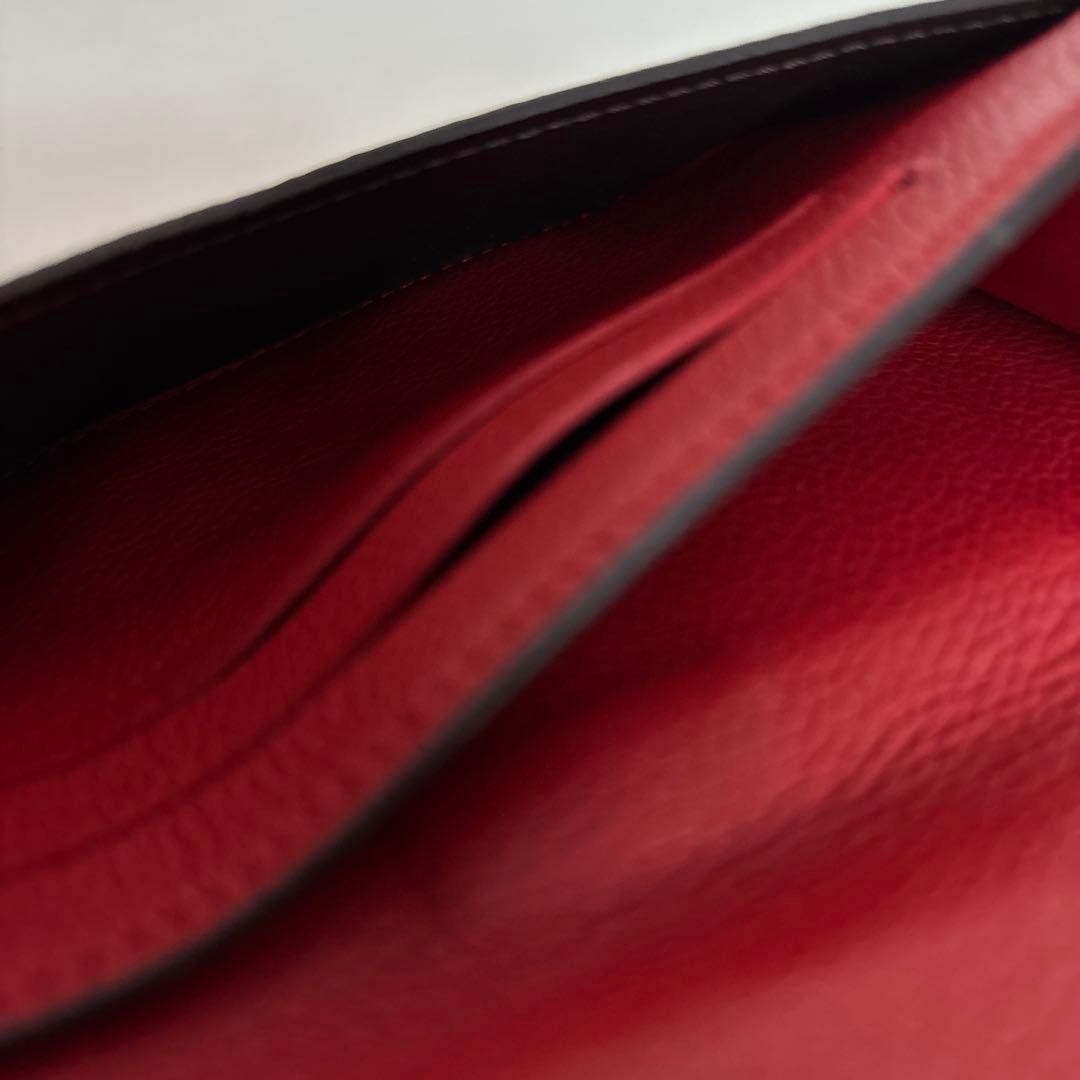 Louis Vuitton 二つ折り財布 レッド/モノグラム