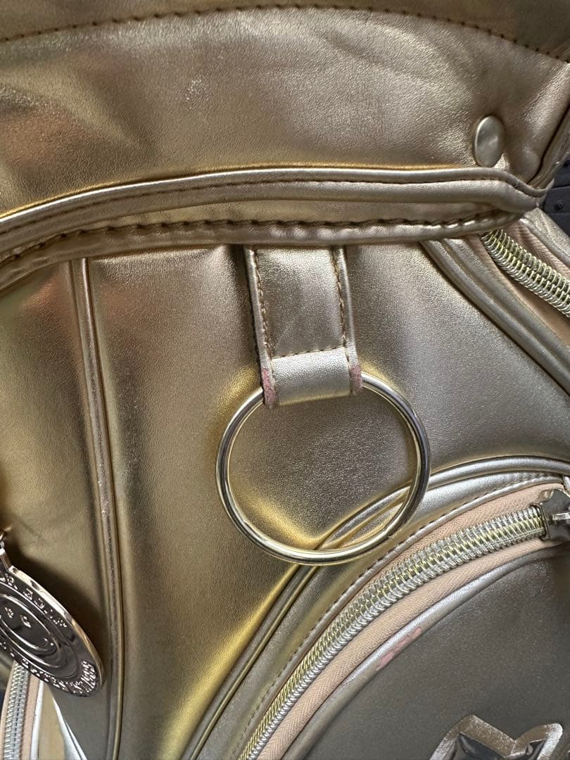 パーリーゲイツ　キャディバッグ　限定品ゴールド