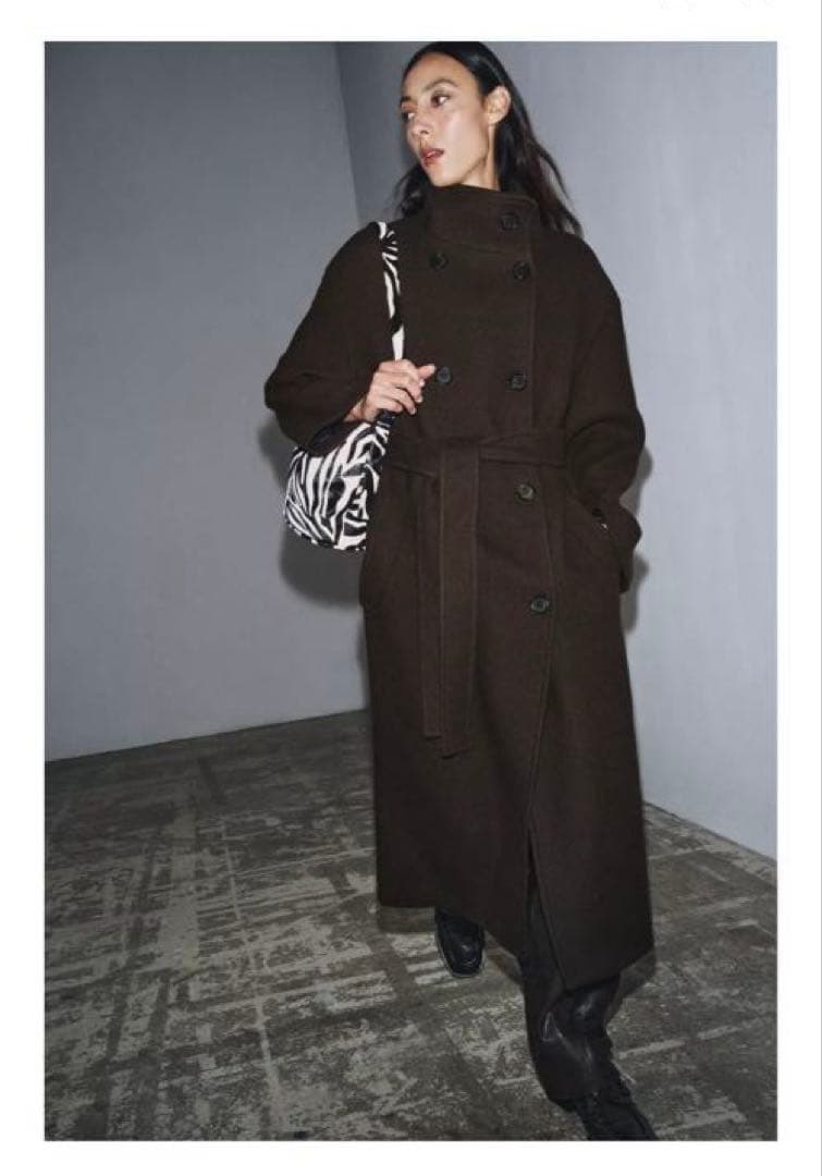 RYO♡ZARA ZW オーバーサイズベルト付きコート　S 新品未使用