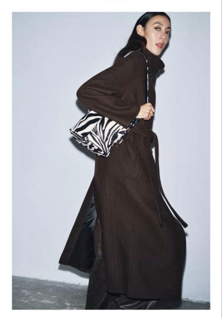 RYO♡ZARA ZW オーバーサイズベルト付きコート　S 新品未使用