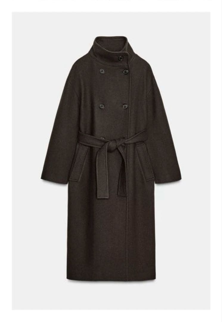 RYO♡ZARA ZW オーバーサイズベルト付きコート　S 新品未使用