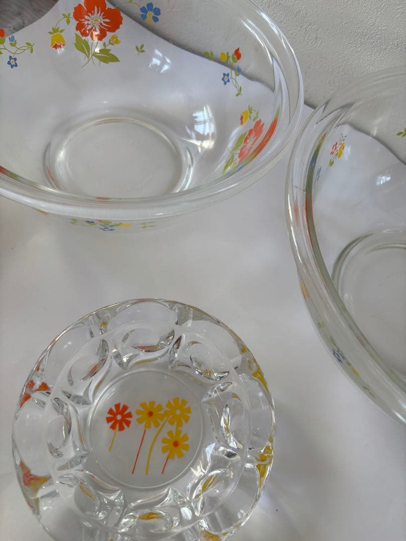 昭和　レトロ　ポット　グラス　ボウル　他　まとめ売り