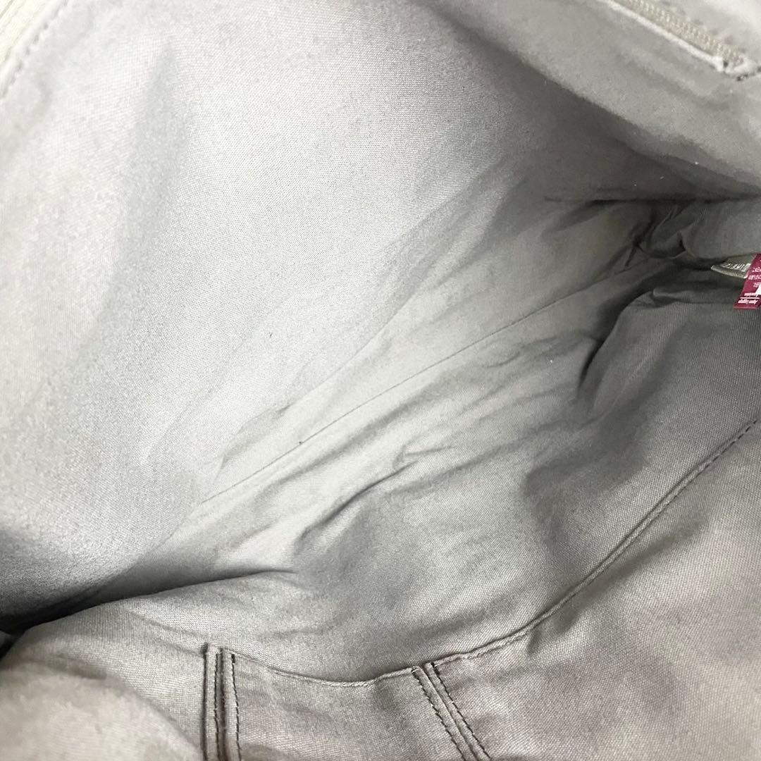 【美品】カルバンクライン メッセンジャーバッグ キャンバス 白 ホワイト