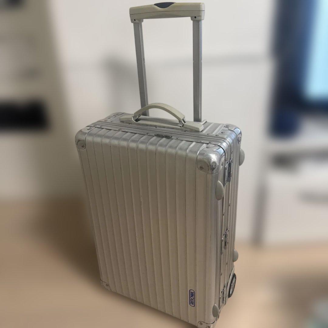 寝*子様 RIMOWA クラシックフライト97652 二輪 アルミニウム キャリ