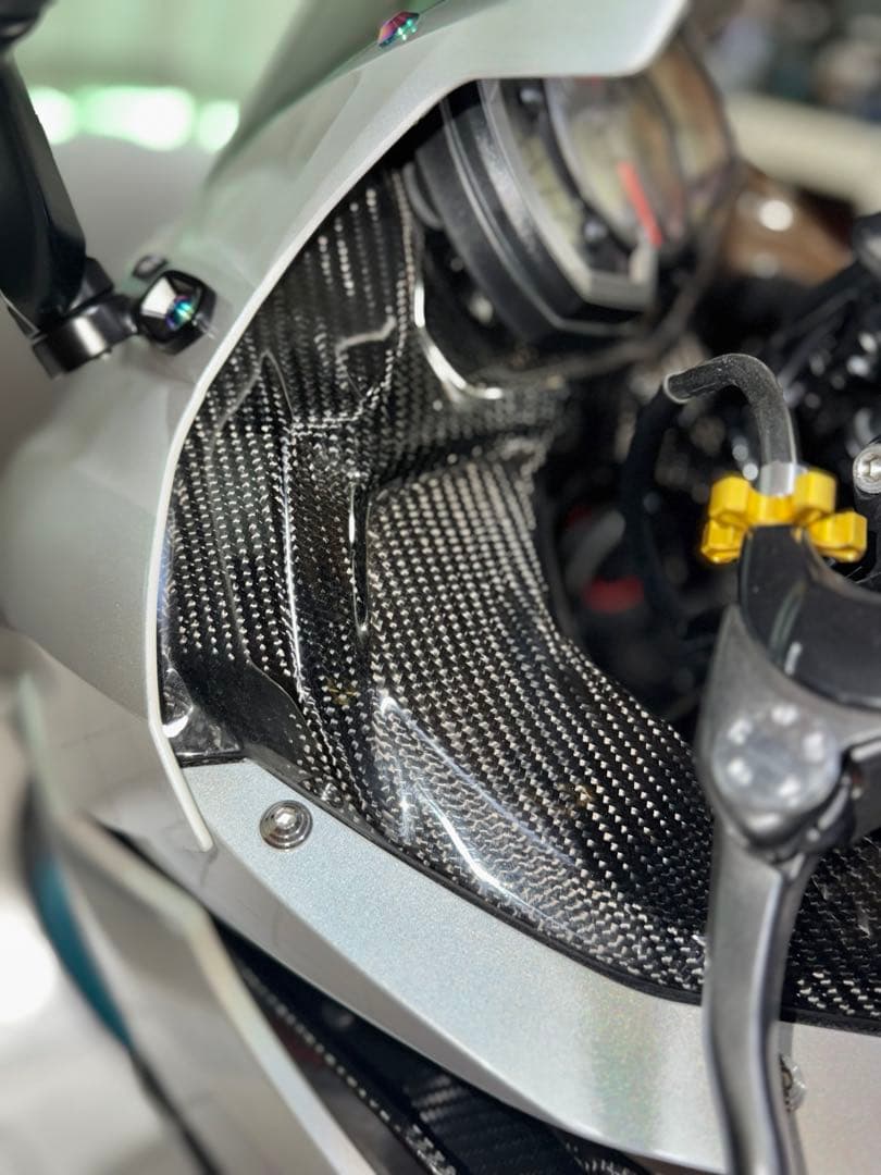 カーボンファイバー メーターパネル カウル