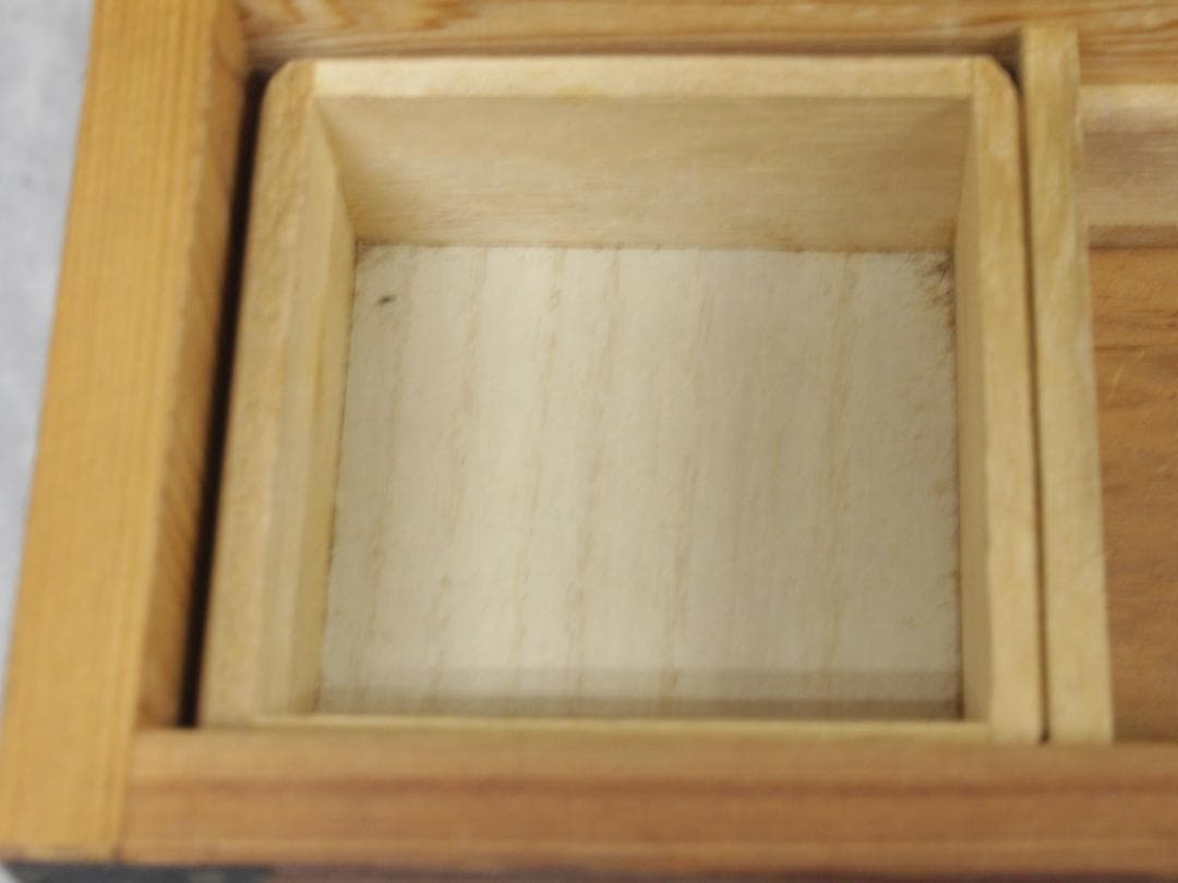 ▲屋久杉 小タンス 箪笥 ミニタンス ジュエリーボックス 小物入れ 昭和レトロ