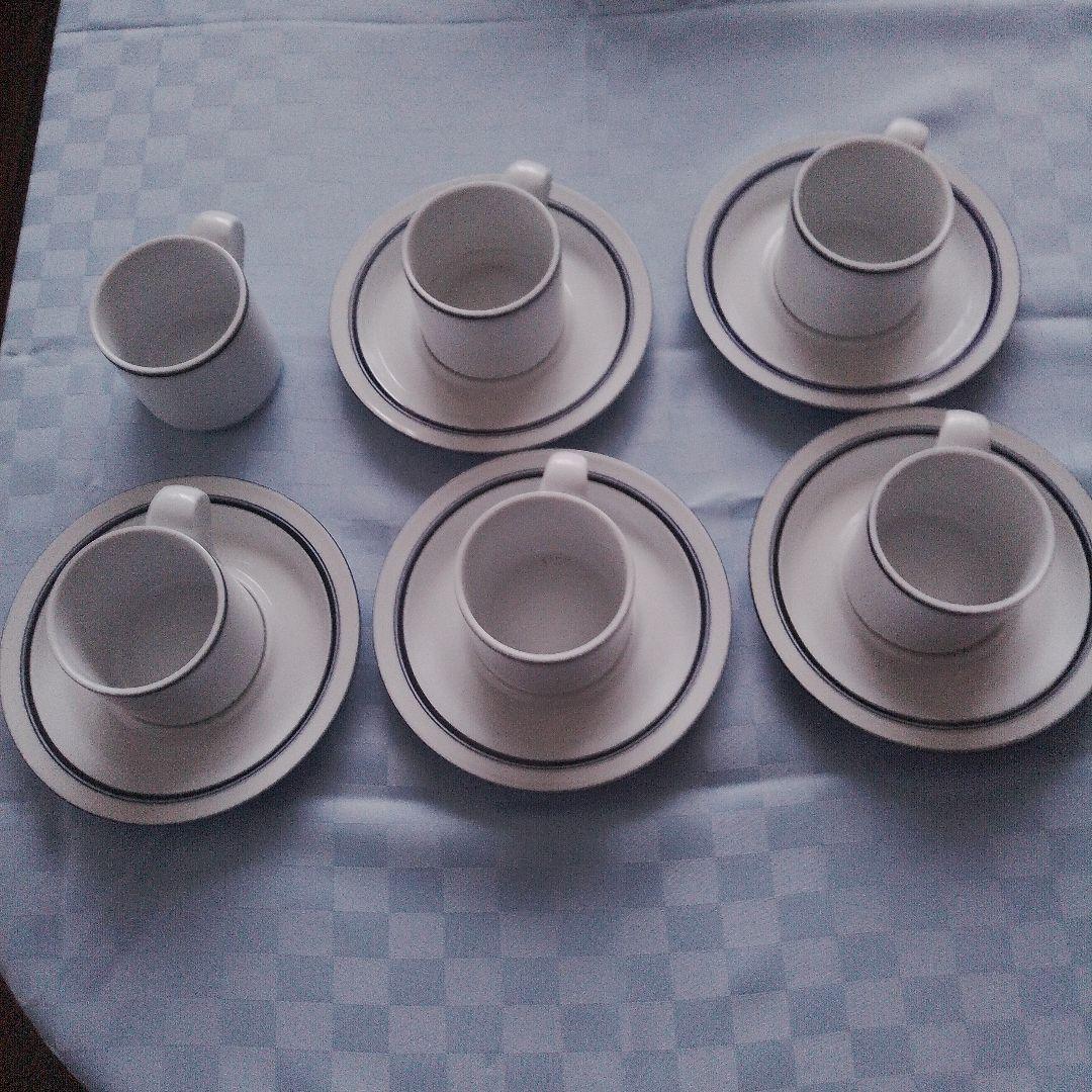 DANSK食器セット（ホワイト・ネイビー）