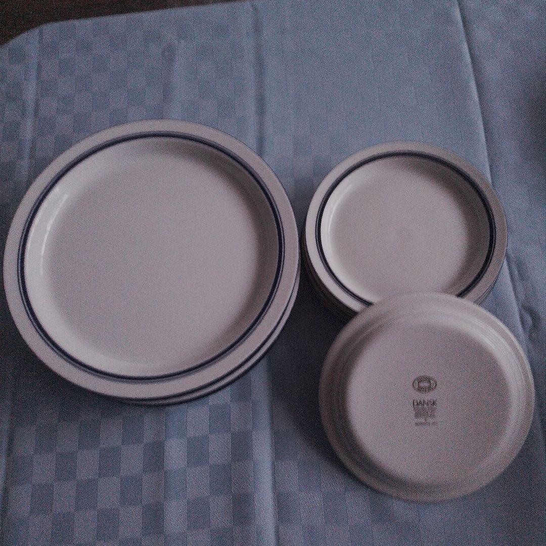 DANSK食器セット（ホワイト・ネイビー）