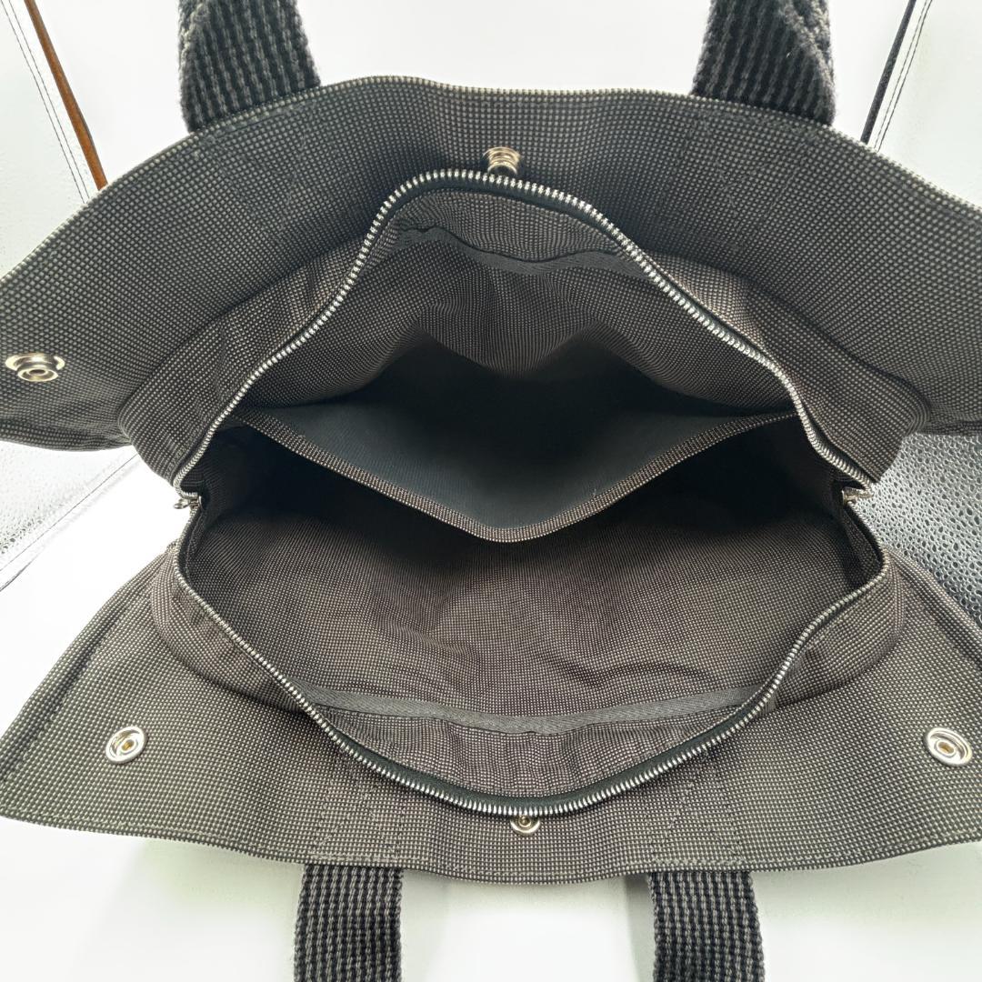 もっちー エルメス HERMES エールライン MM トートバッグ グレー