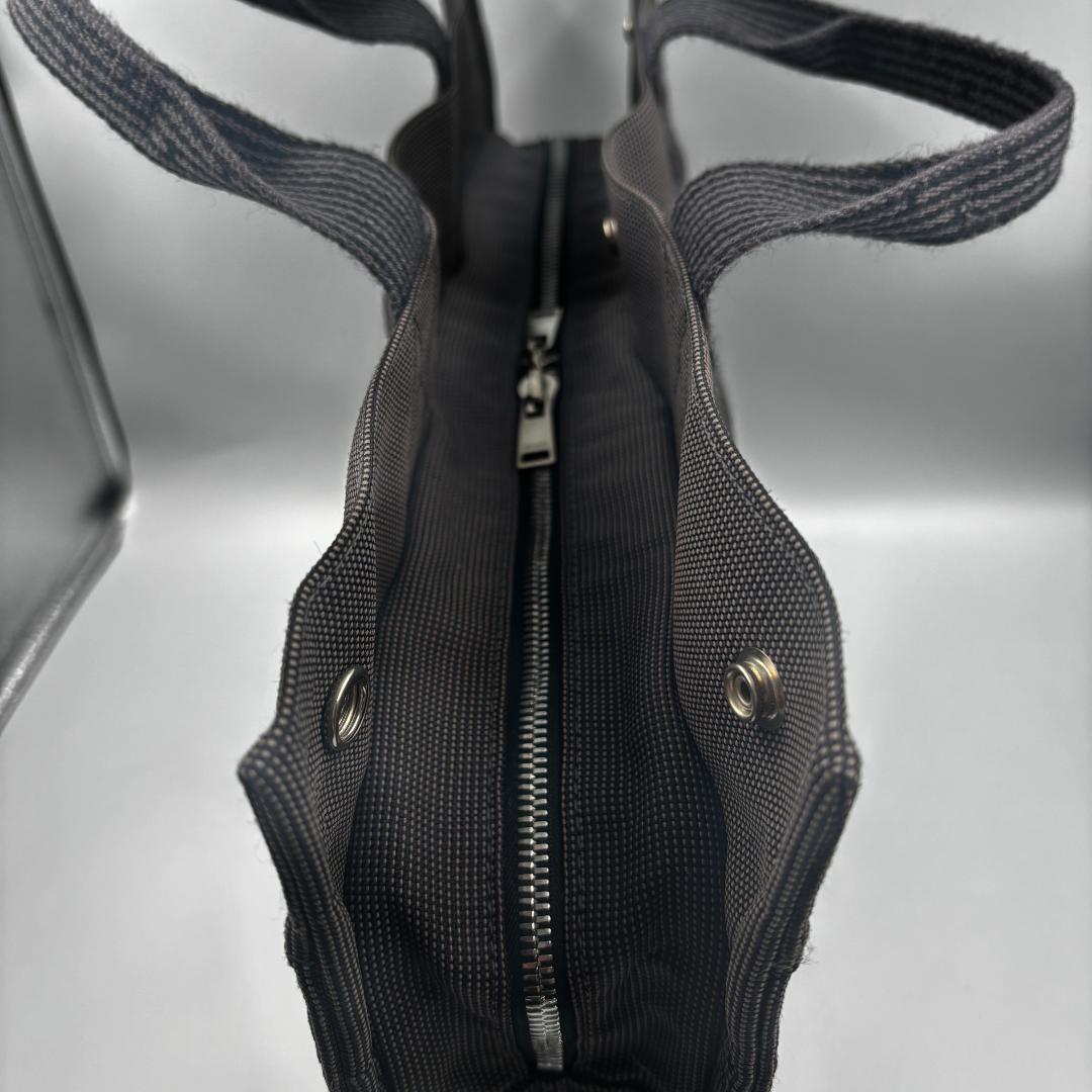 もっちー エルメス HERMES エールライン MM トートバッグ グレー