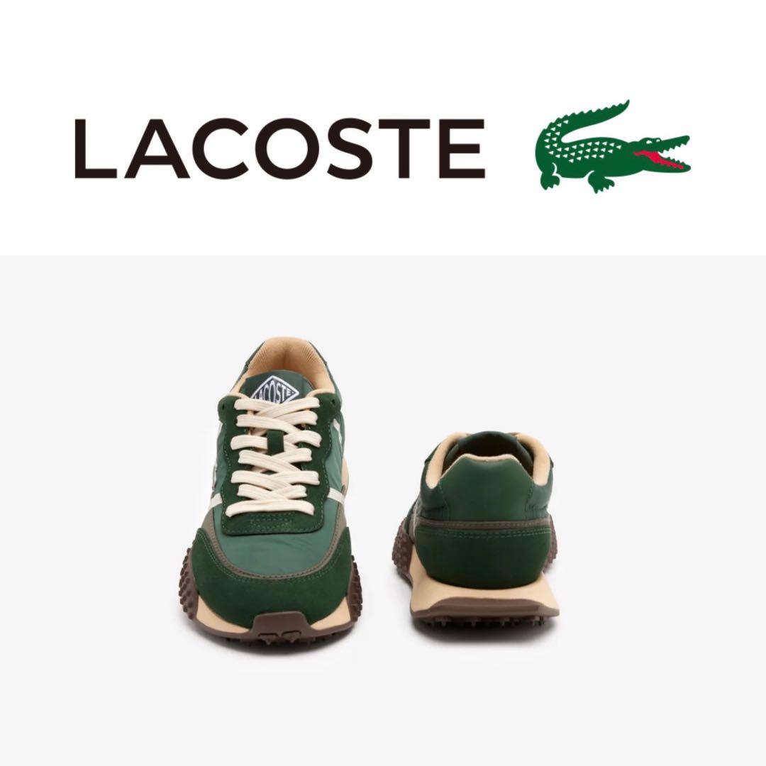 ラコステ L-SPIN DELUXE 3.0 スニーカー グリーン 厚底