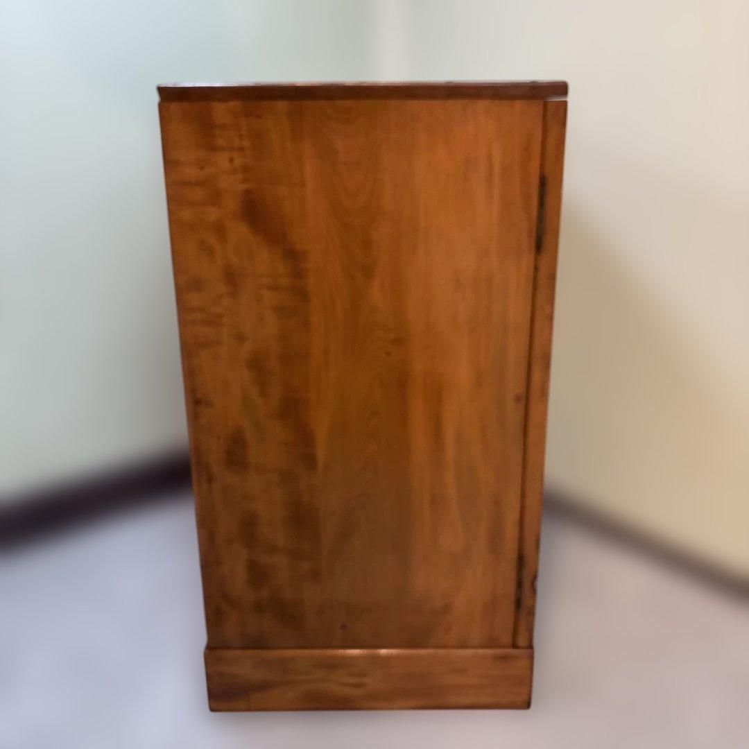 【最終値下げ】アンティーク　木製レコードラック｜ウッドラック　古家具　レコード