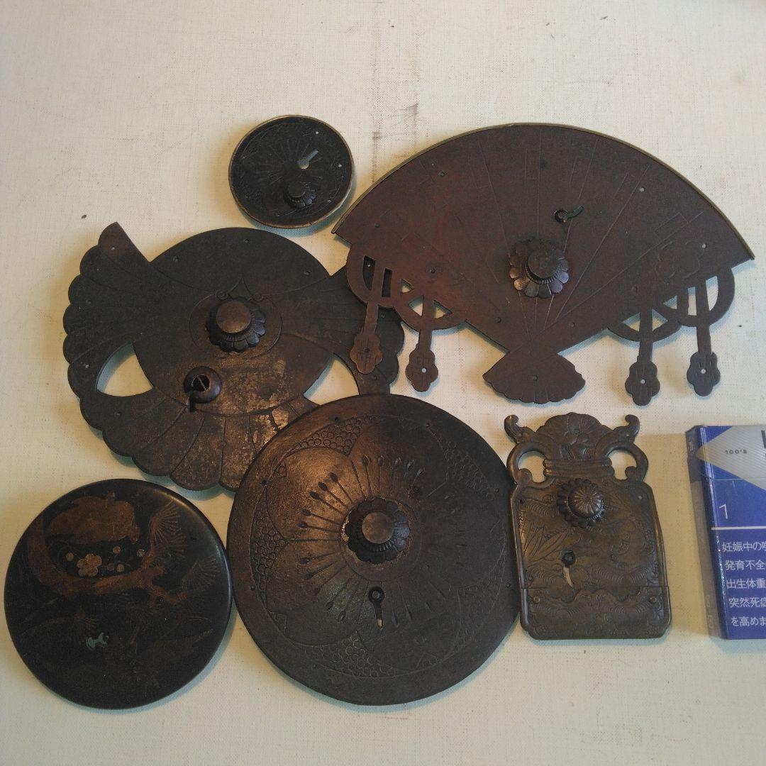 時代タンスの金具　古鉄　古民具