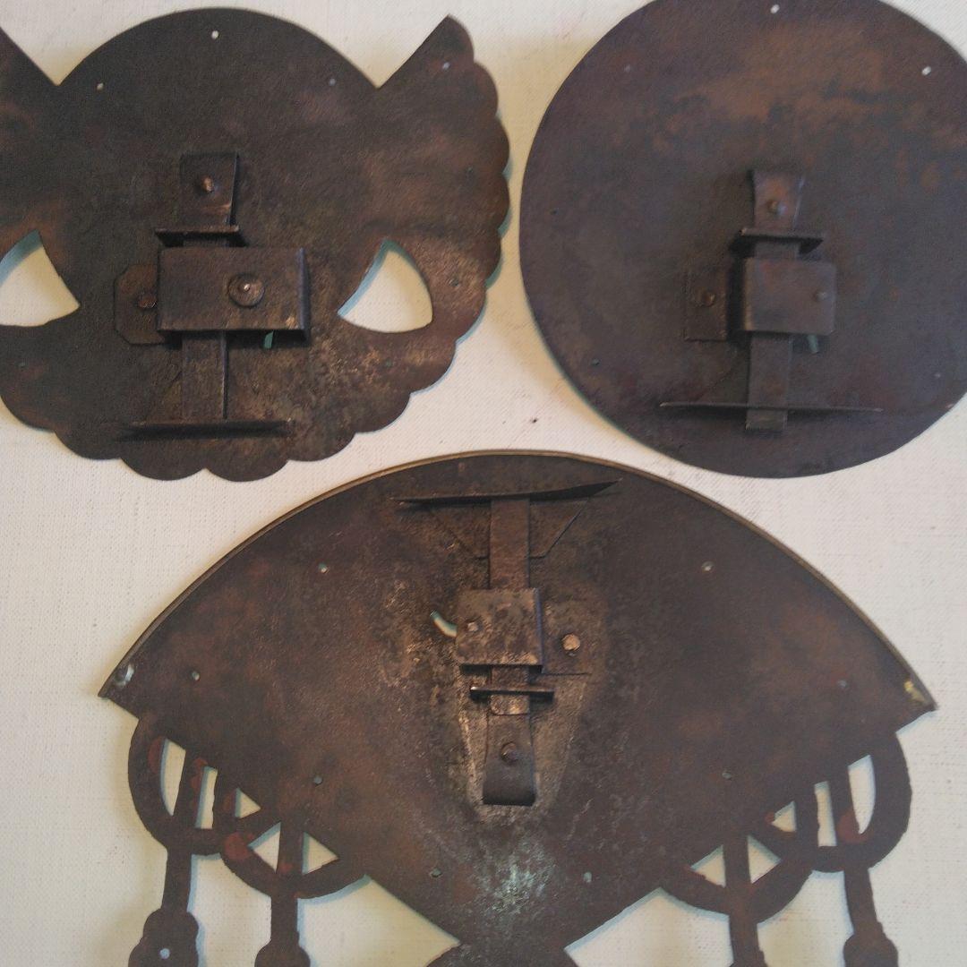 時代タンスの金具　古鉄　古民具