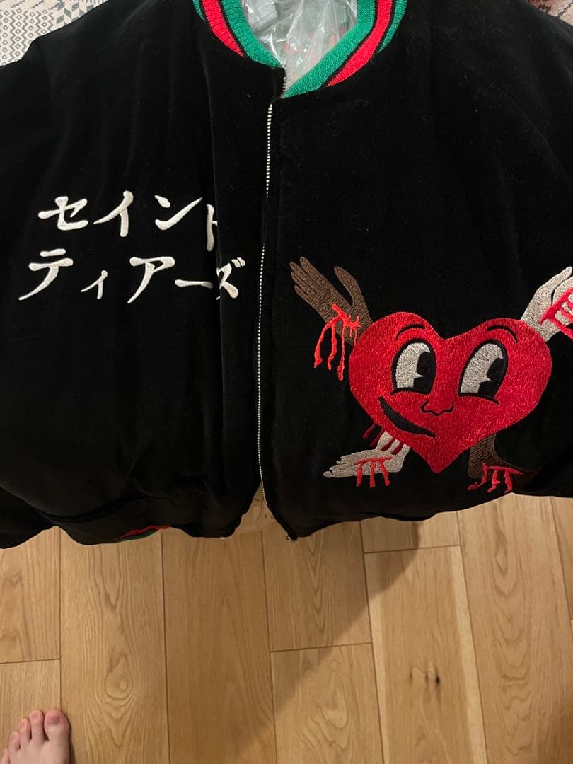 SAINT MICHAEL x DENIM TEARS リバーシブル スカジャン