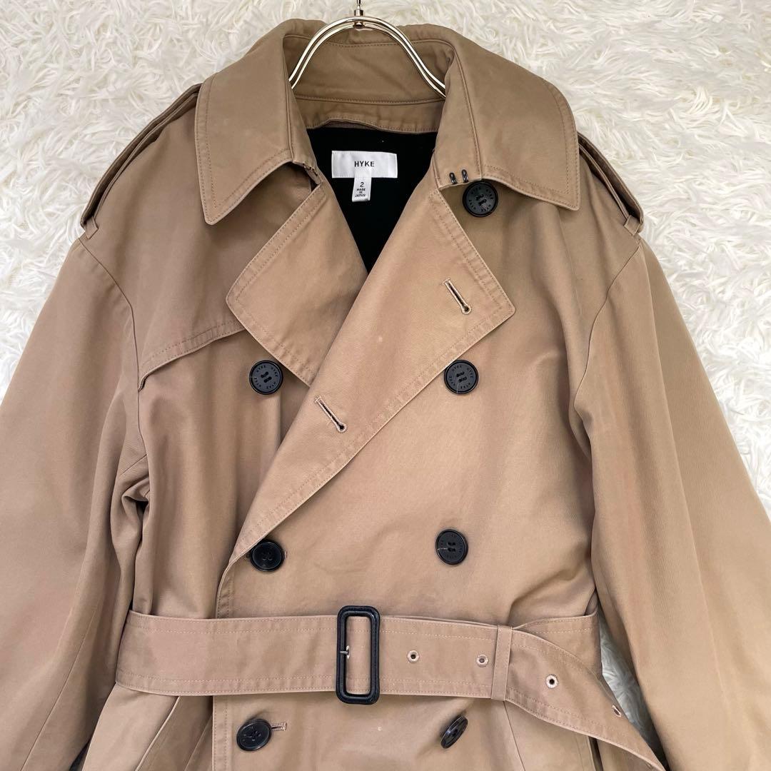 PON8⭐︎ハイク トレンチコート ウールライナー付き ベルト ロング
