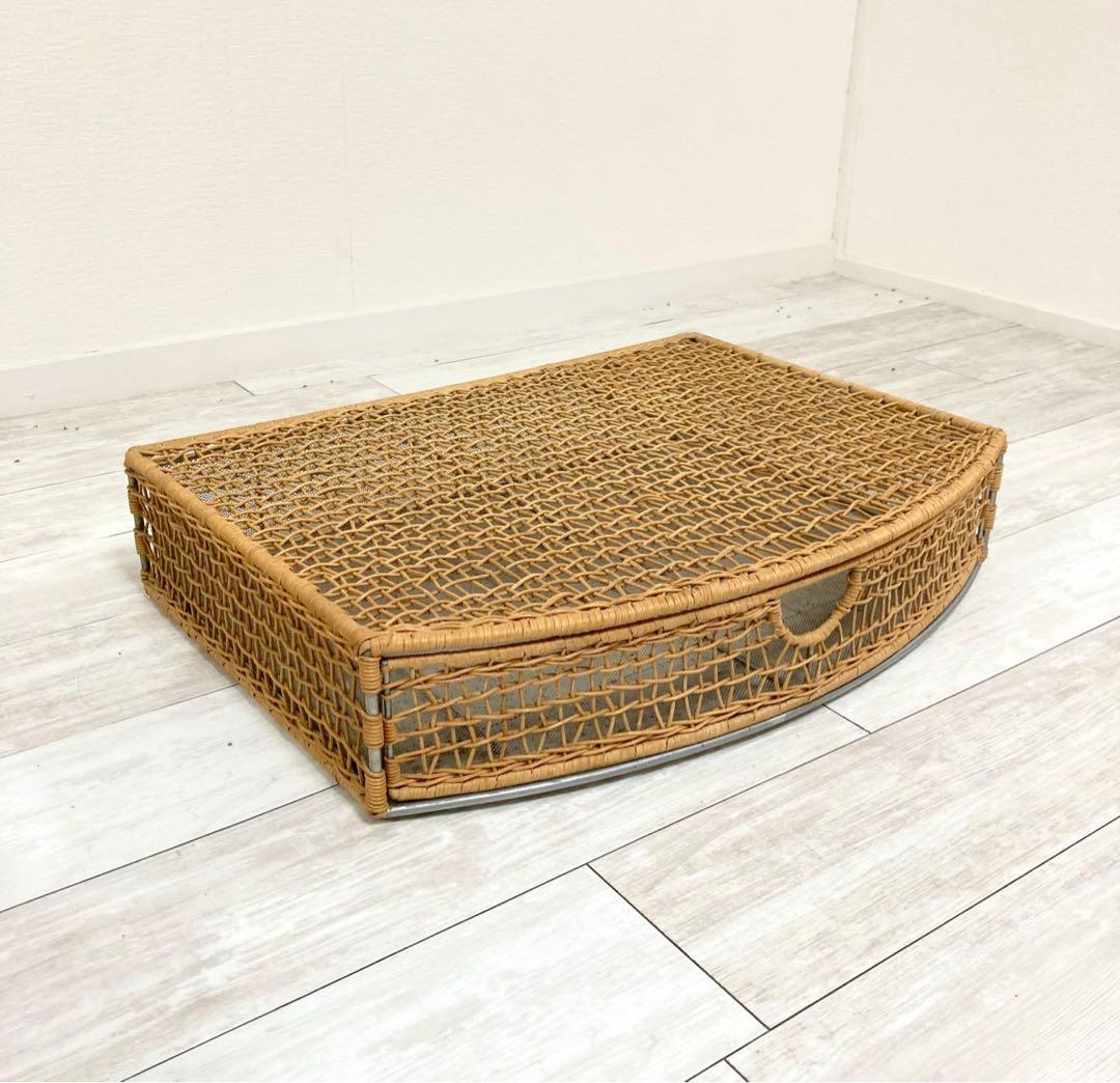 直接手渡し！アジアンウッド×ラタン セパレート ドレッサー