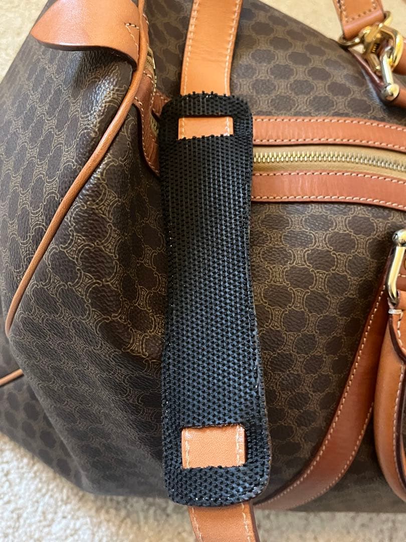 CELINE ボストンバック　マカダム柄　旅行用