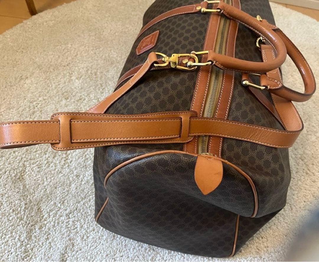 CELINE ボストンバック　マカダム柄　旅行用