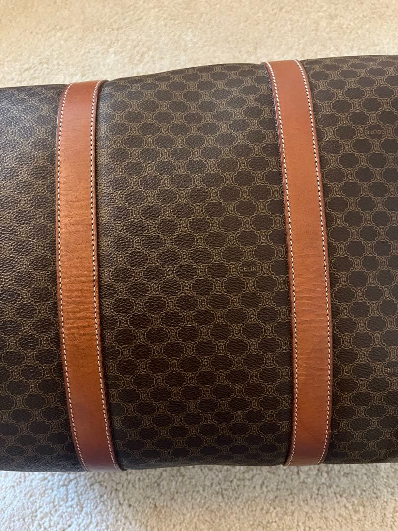 CELINE ボストンバック　マカダム柄　旅行用