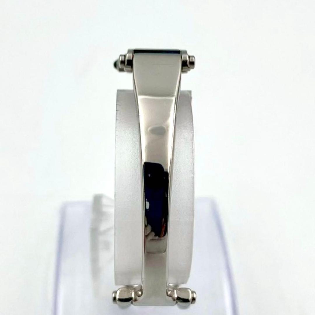 532 新品電池 グッチ 1500L 腕時計 スクエア バングルウォッチ 稼働品