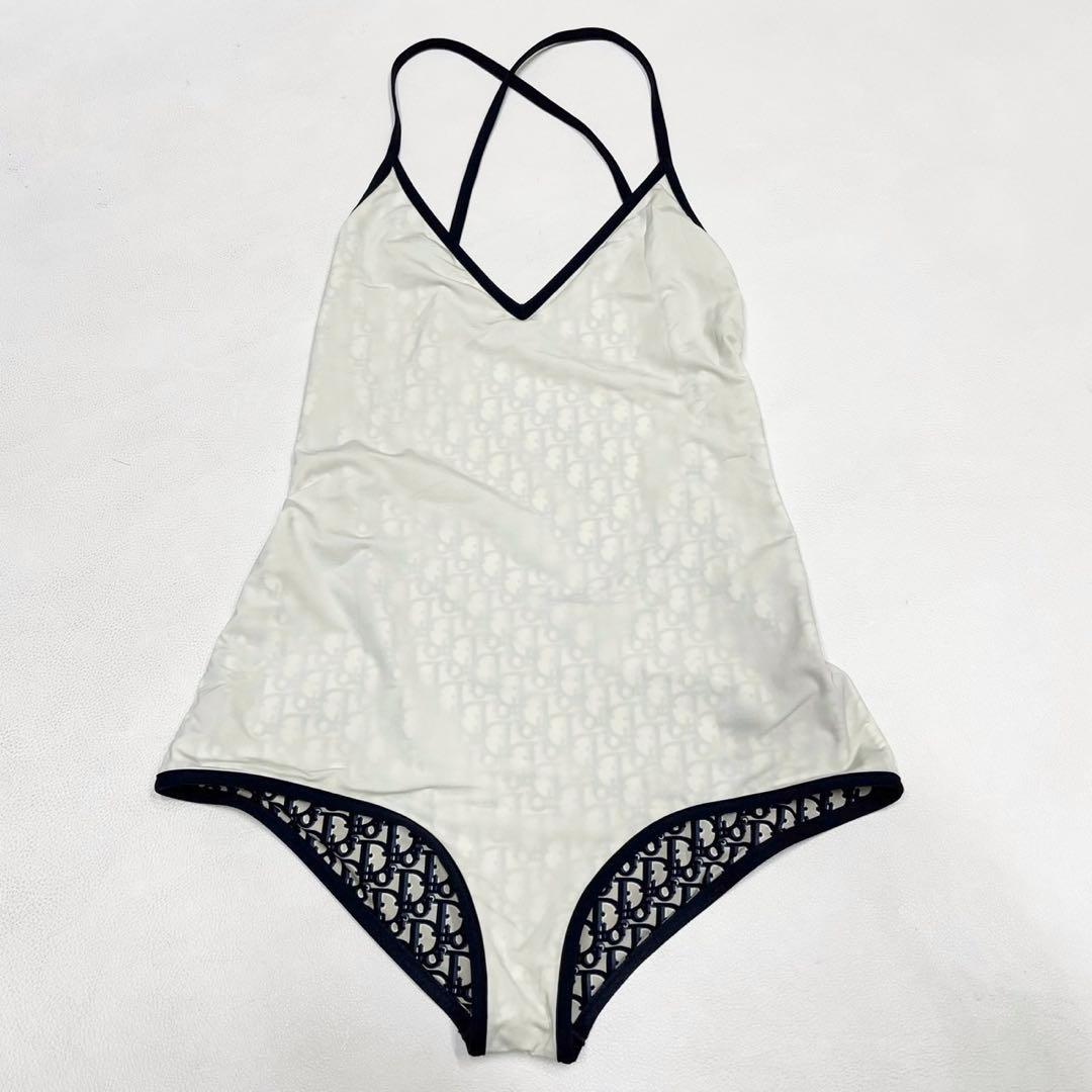 美品 Christian Dior ディオール オブリーク トロッター 水着