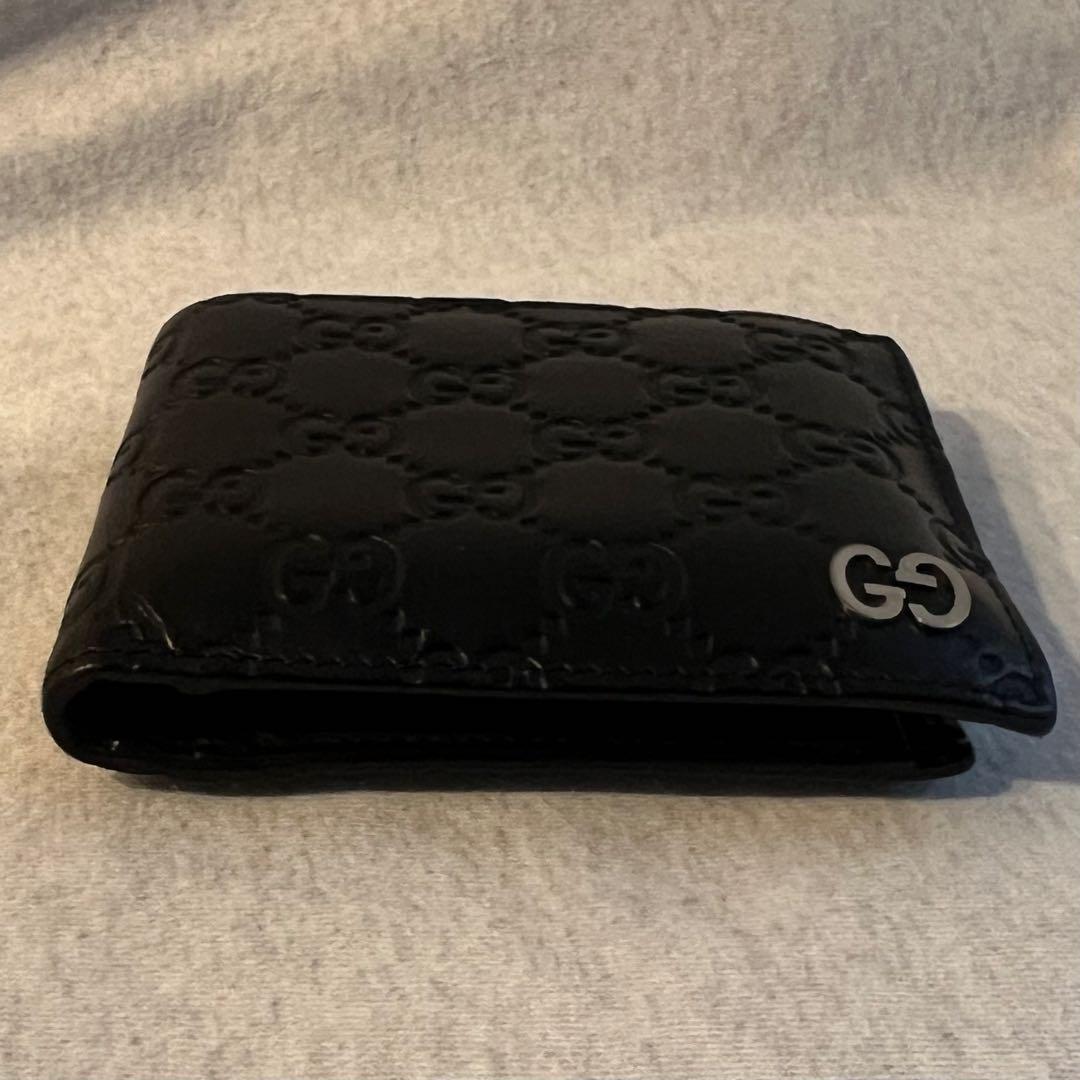 GUCCI 二つ折り財布 ブラック