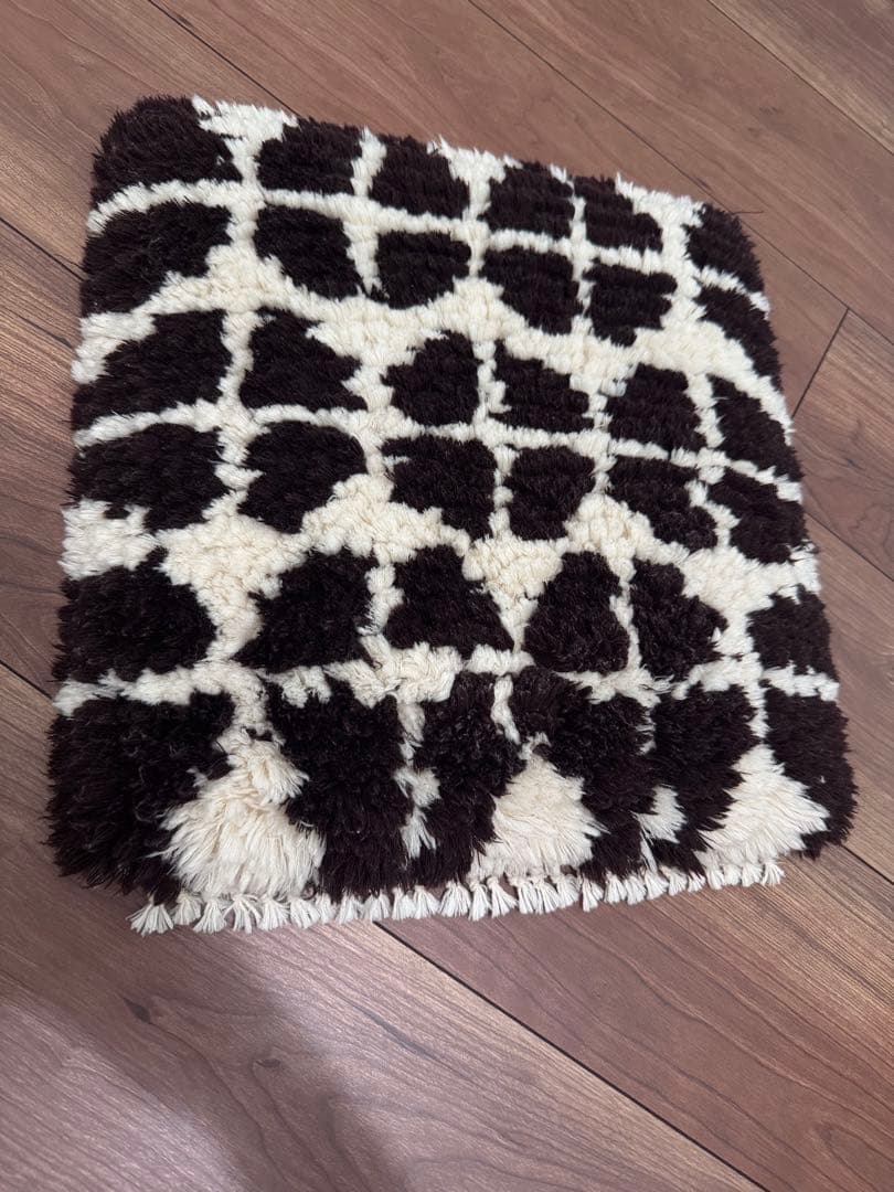 若松由香 手織りの椅子敷