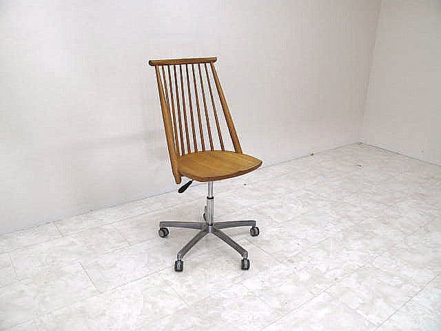柏木工 シビル CC89A デスクチェア オーク無垢材 飛騨家具　9.5万