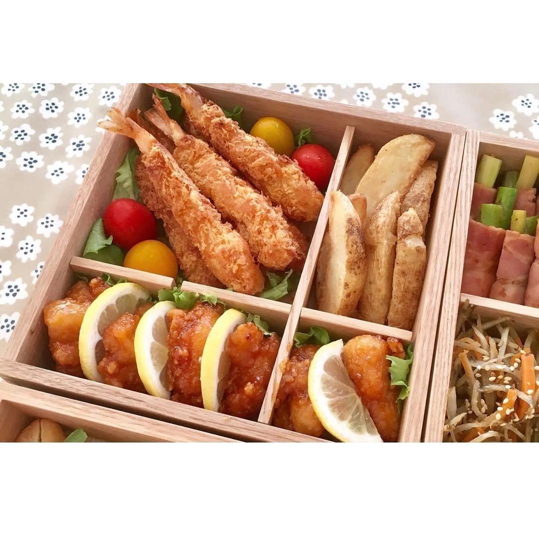 極美品　松屋漆器店　三段重箱　ナチュラル