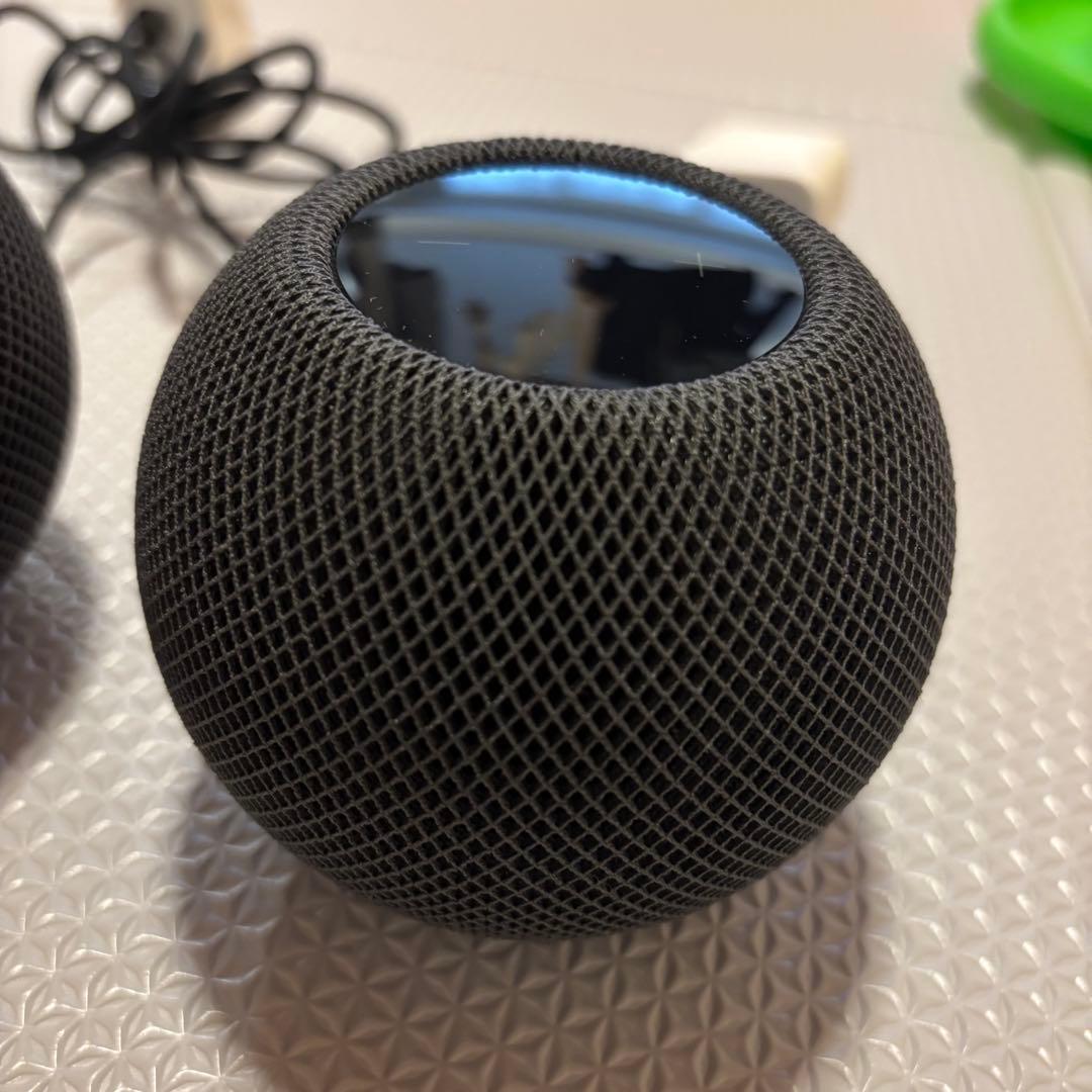 Apple Pod mini スペースグレイ スピーカー　2個セット