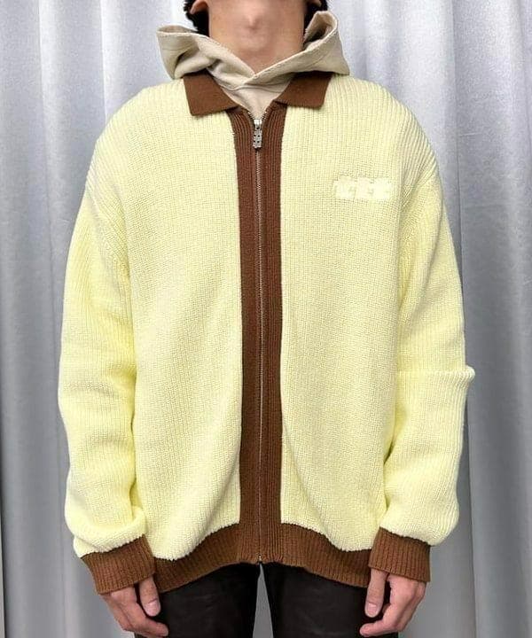 ttt msw 新品 タグ付き ZIP カーディガン XL ニット