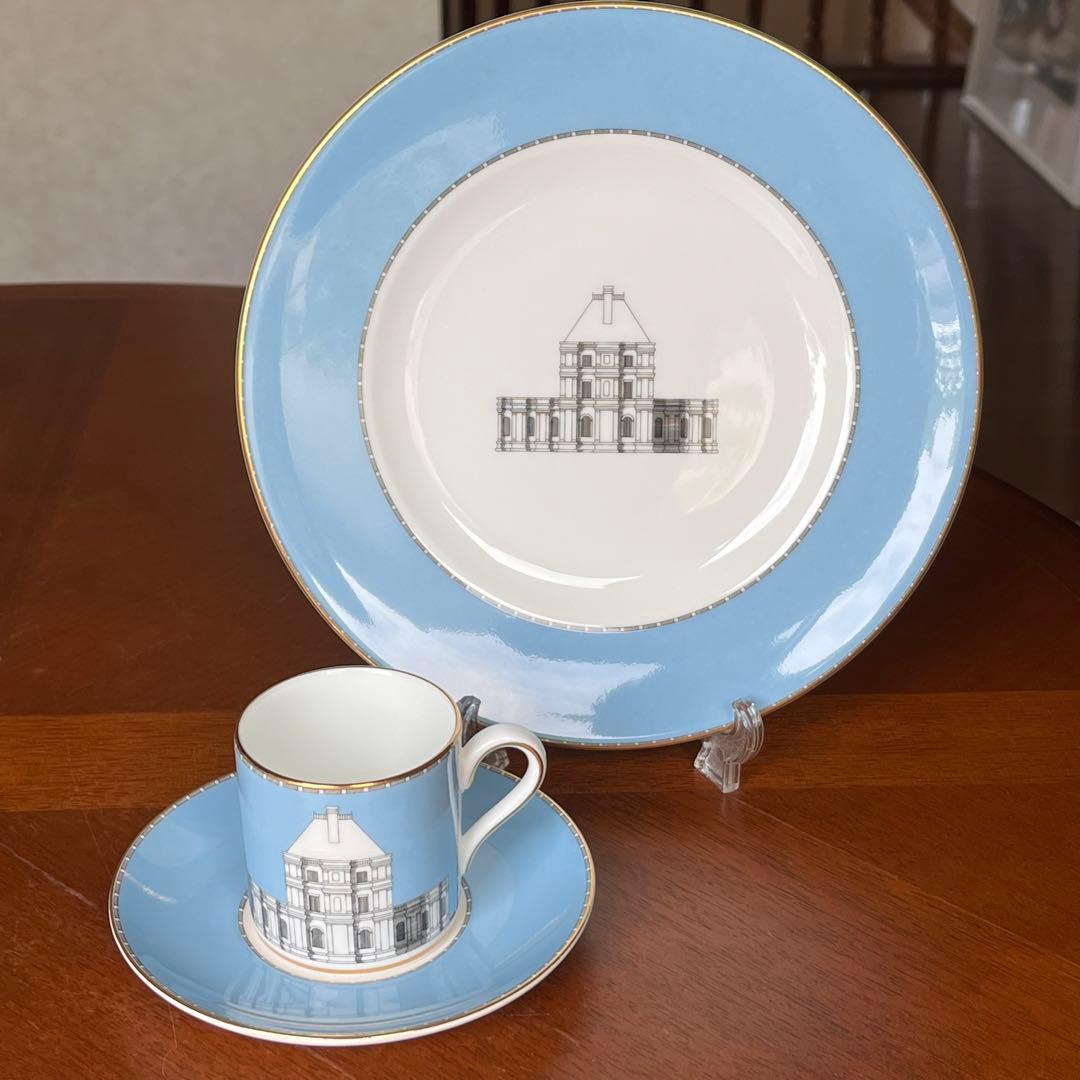 【希少品】ウェッジウッド★グランドツアーコレクション★リュクサンブール宮殿トリオ