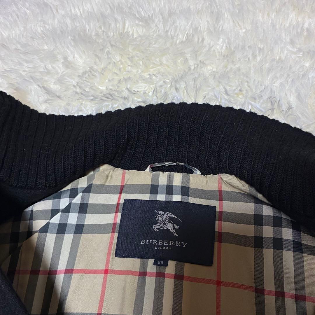 未使用級✨カシミヤBURBERRY LONDONダッフルコート ノバチェック