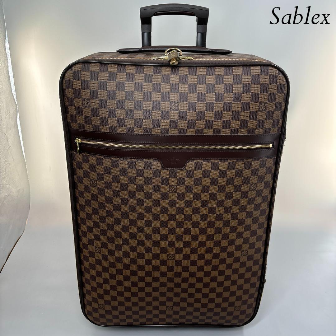 【超極美品】ルイヴィトン■ダミエ ペガス65 M23295 激レア スーツケース