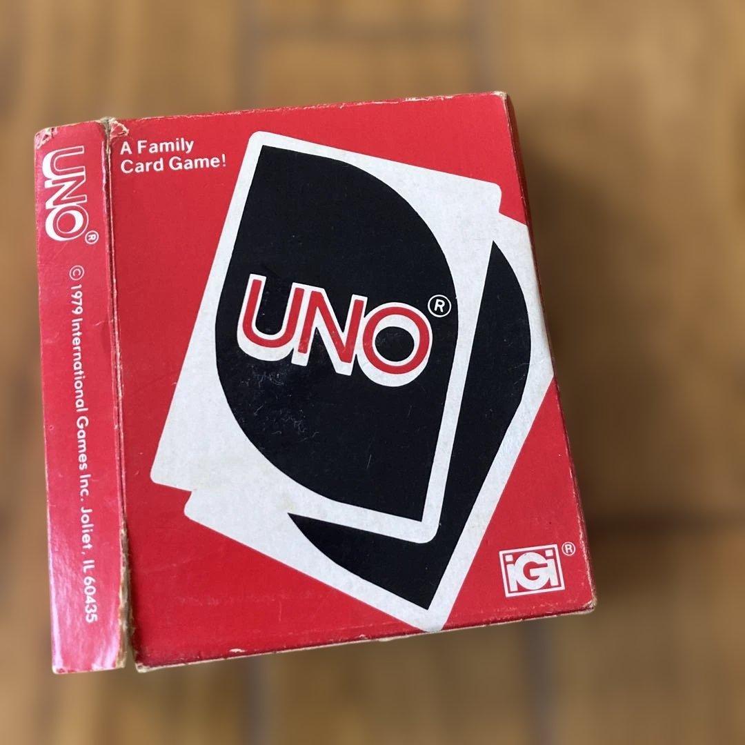海外購入　年代物　UNO 1979年製 カードゲーム