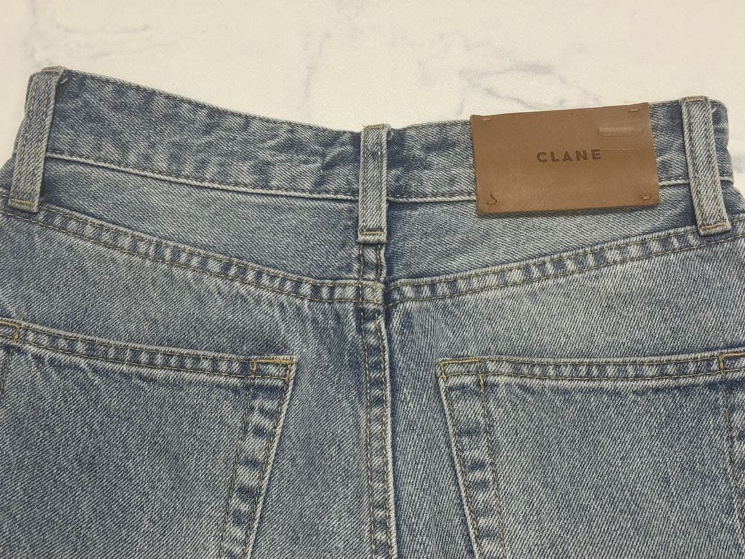 CLANE クラネ　セカンドデニム　アイスブルー　0サイズ