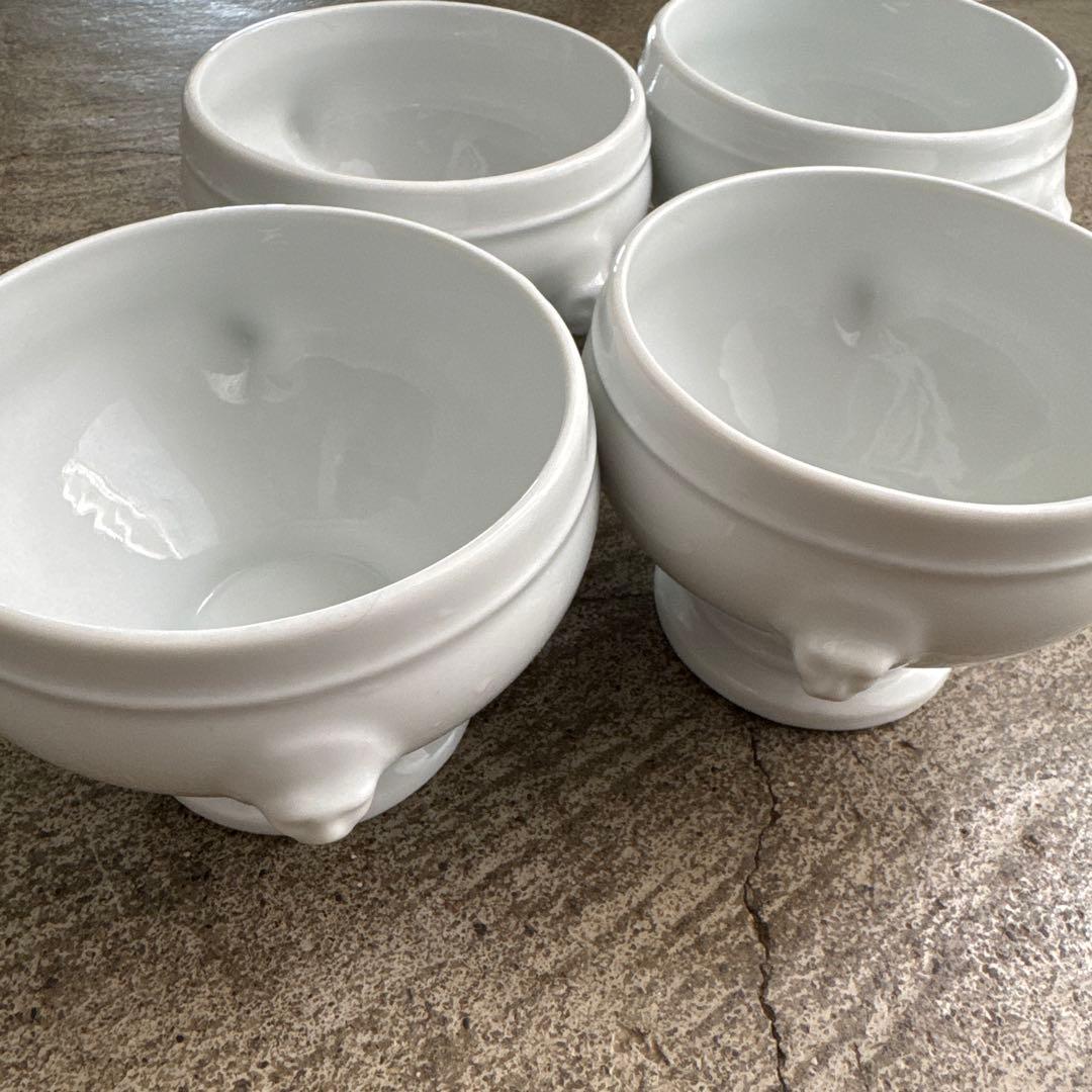 アピルコ　ライオンヘッドスープボウル4個セット