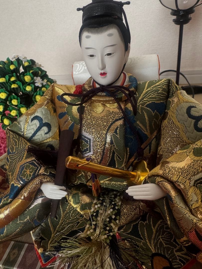 値下げ　久宝堂　雛人形　セット　平安桂鳳作