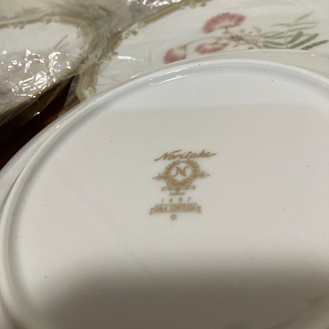 ノリタケ ガラコンテッサ　廃盤 金縁ケーキ皿6枚　高級シリーズ