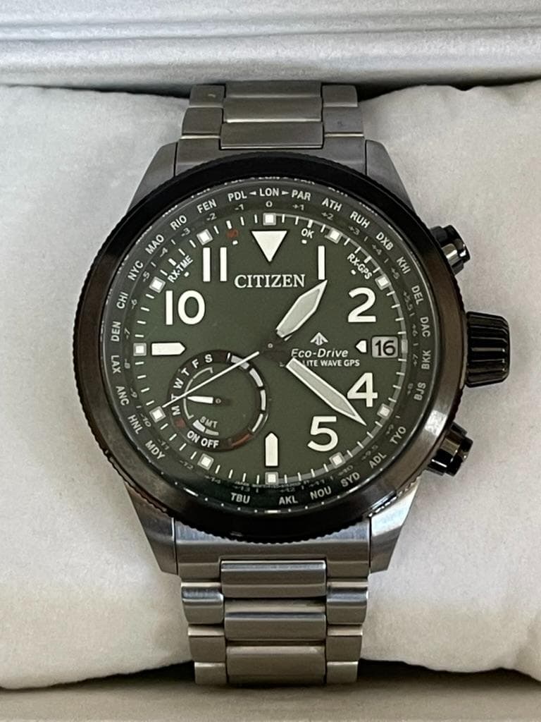 ち*ろ様 【稀少】シチズン プロマスターLANDシリーズ CC3067-70W