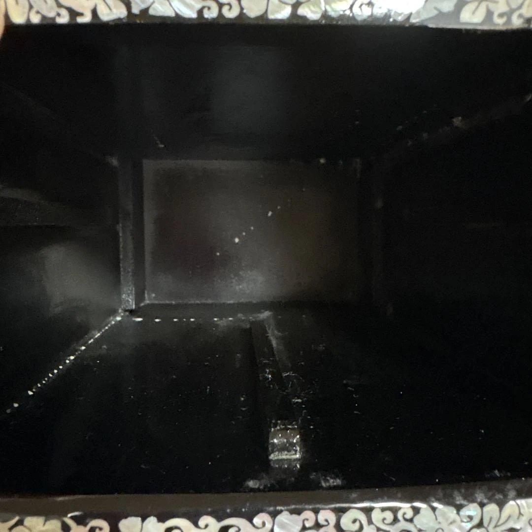 韓国　螺鈿ジュエリーボックス.ケース　鏡台　宝石箱　螺鈿細工　韓国伝統工芸品