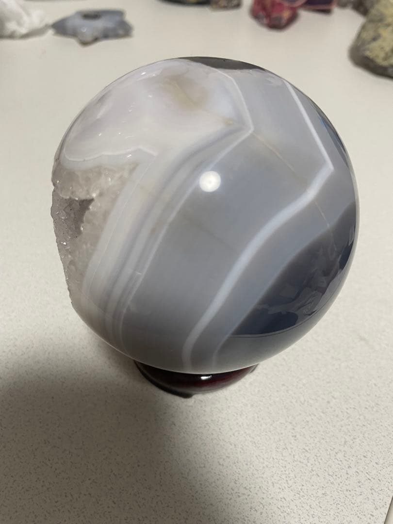 笑口 瑪瑙 丸玉 スフィア