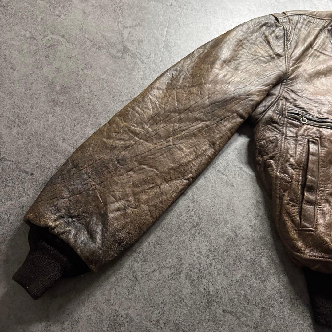 vintage Schott 3L A-2 フライトジャケット 短丈　USA製