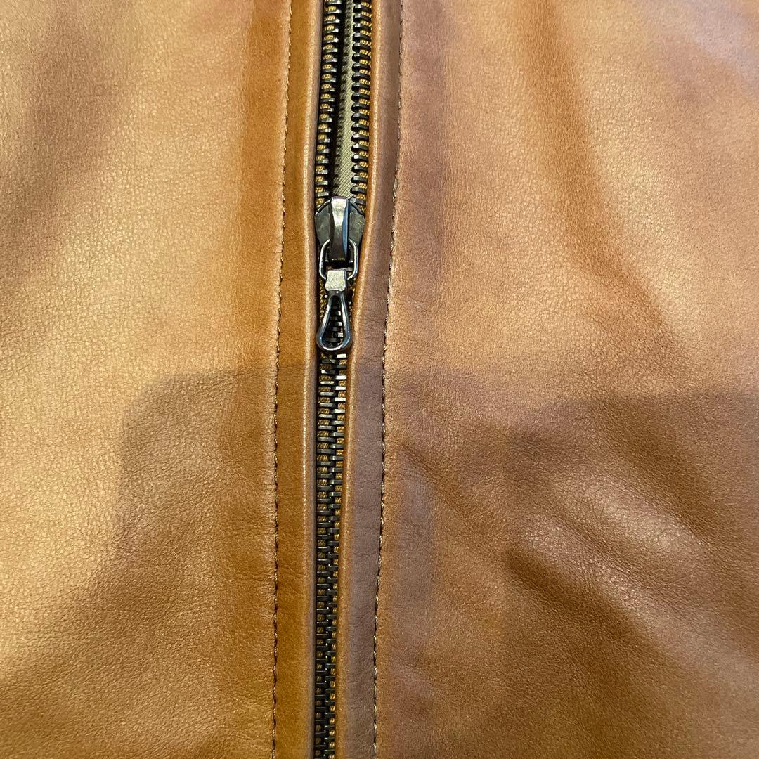 A.P.C. レザージャケット ブラウン　サイズS フランス製