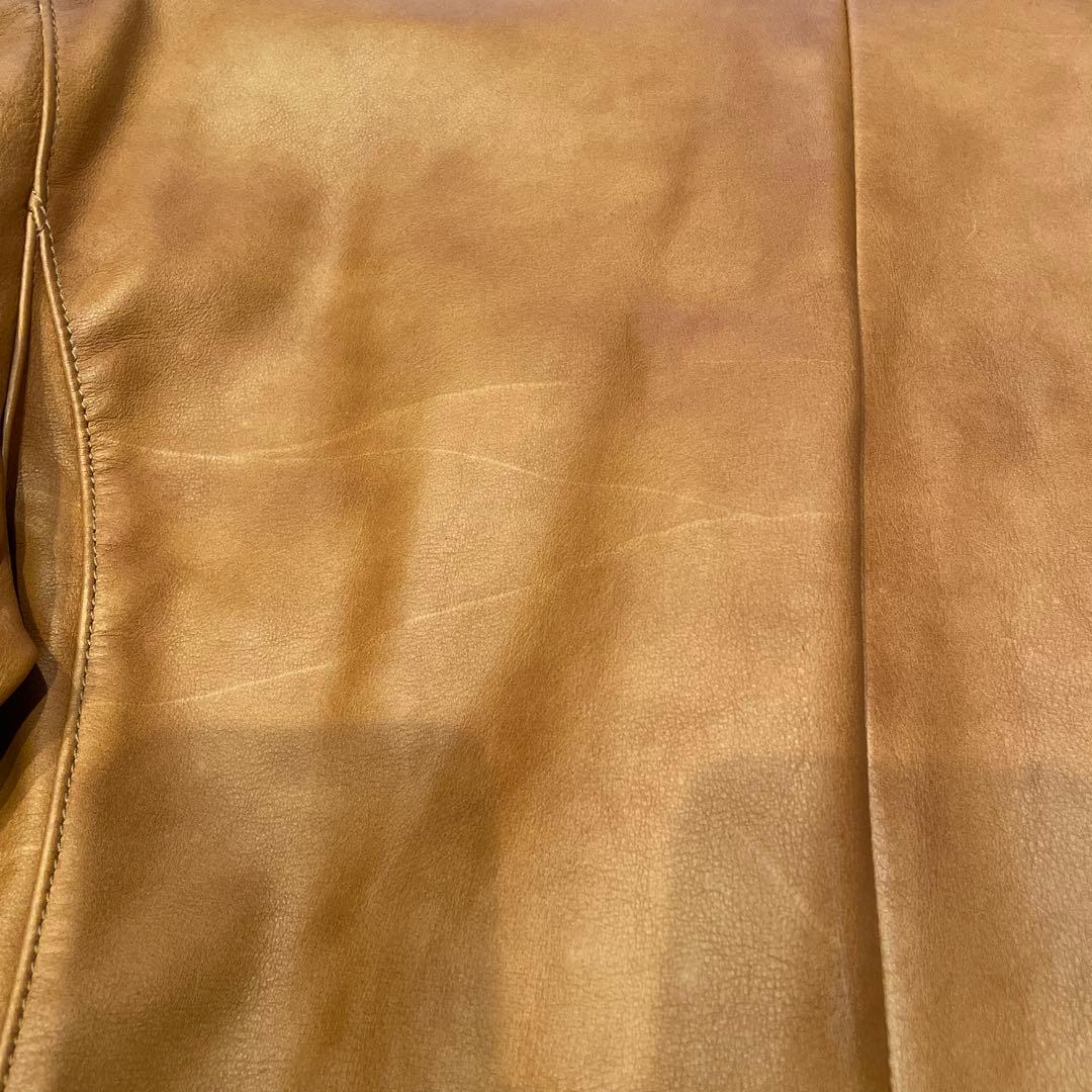 A.P.C. レザージャケット ブラウン　サイズS フランス製