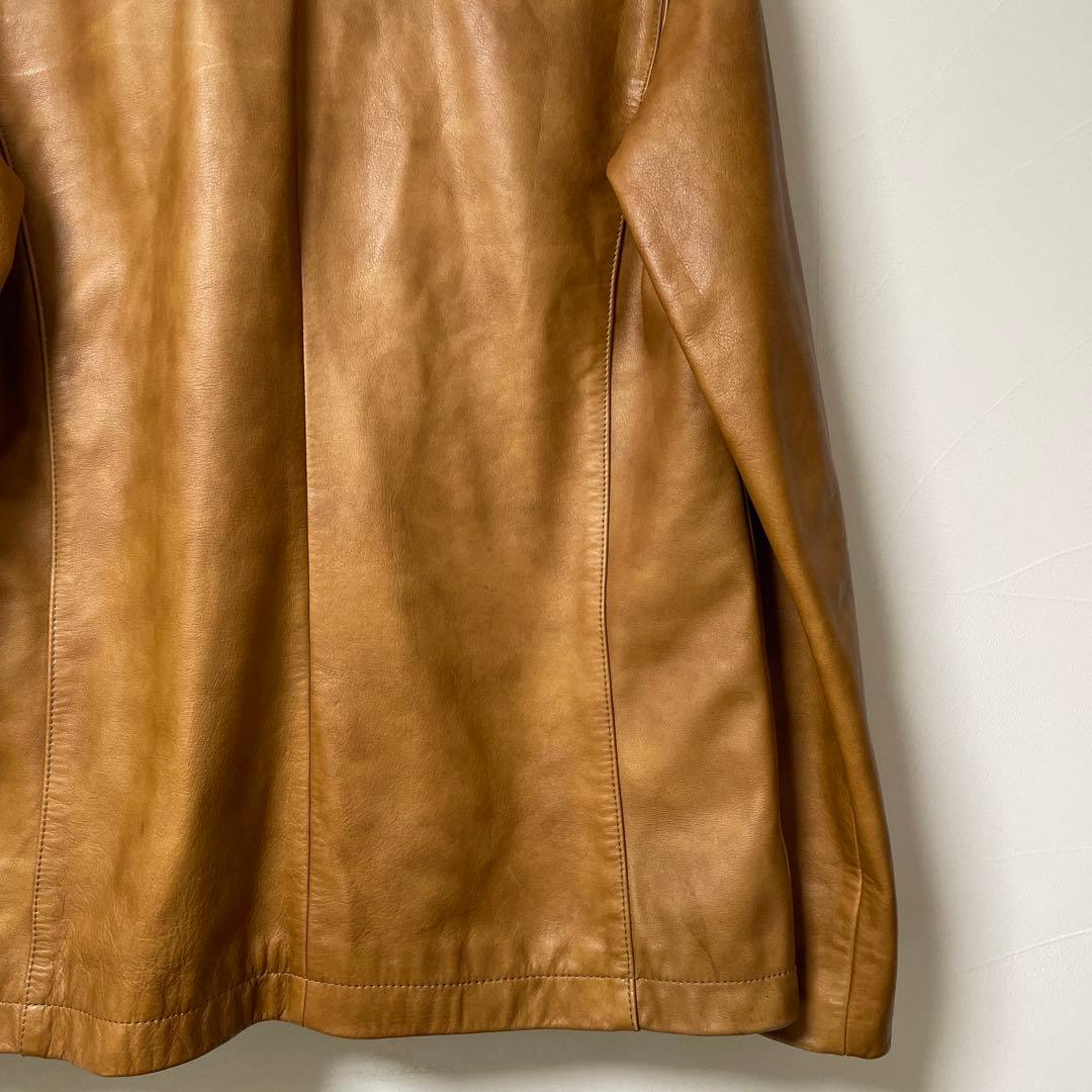 A.P.C. レザージャケット ブラウン　サイズS フランス製