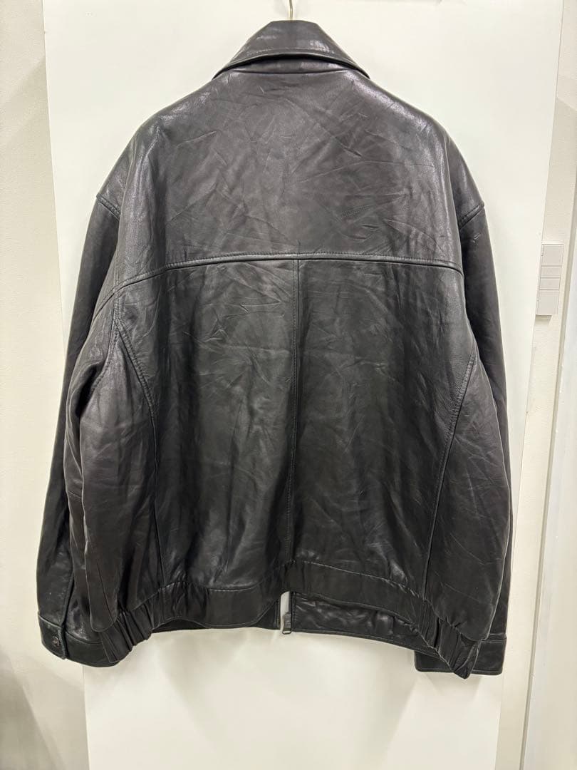 90s DOCKERS ラムレザージャケット XXL